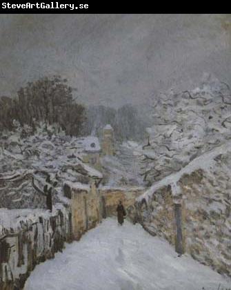 Alfred Sisley Snow at Louveciennes (san21)